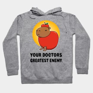 Your doctors greatest enemy Capybara Hoodie